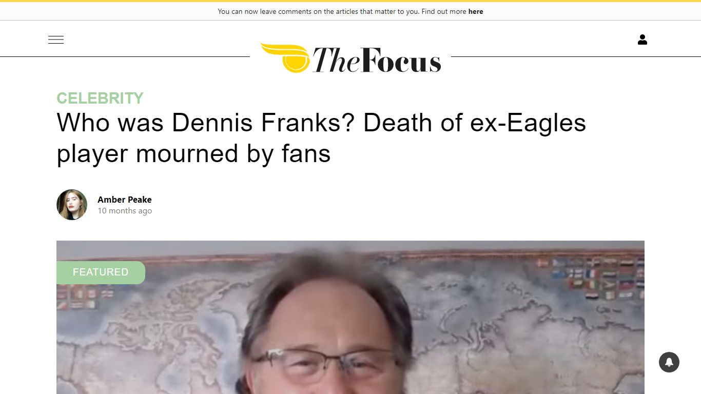 Who was Dennis Franks? Death of ex-Eagles player mourned by fans